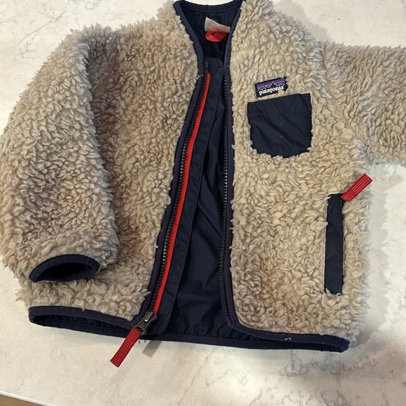 Patagonia Baby Retro-X® Fleece Jacket - 2T excellent condition Sherpa Jacket - Picture 8 of 10
